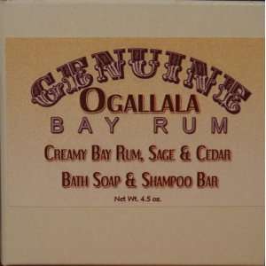  Two (2) Genuine Genuine Ogallala Bay Rum, Sage & Cedar 
