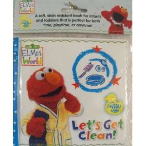  Elmo Lets Get Clean Bubble Book Toys & Games