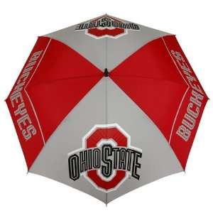 Ohio State OSU Buckeyes 62in Windsheer Auto Open Golf Umbrella  