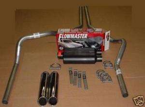 Ford F150 Dual exhaust Flowmaster Super 44 Muffler tips  