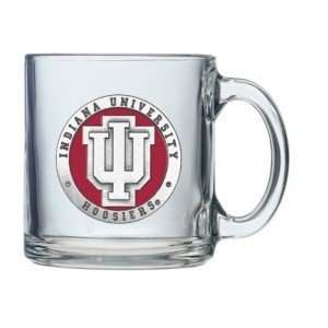  Indiana Hoosiers Logo Clear Coffee Mug