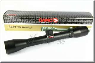 GAMO 4X32 Rifle Scope + Free Mounts for Crossbow  