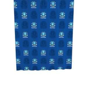 Everton FC. Curtains 66 x 72