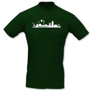  Shirt Ruhrpott Skyline Stadt Ruhrgebiet Sols 8 Farben S   5XL  