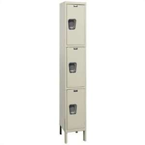   Stock Lockers   Triple Tier   1 Section (Assembled)