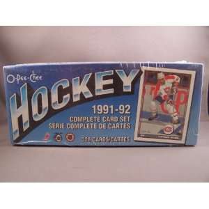  O Pee Che Hockey Set 1991   92 NHL 528 Cards Toys & Games