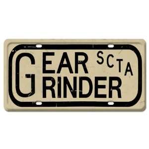  Gear Grinders License Plate