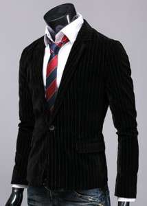 Casual BLACK Velvet Blazer Jackets For Men ON SALE  