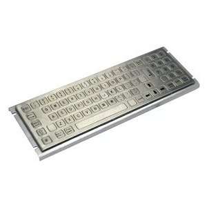  DSI Compact Industrial Metal Keyboard w/ integrated number 