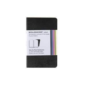  Moleskine Plain Volant NoteBook (Black) X Small Office 