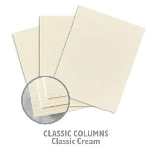    CLASSIC COLUMNS Classic Cream Paper   250/Package