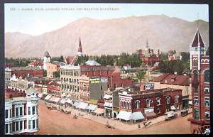 Ogden Utah~1900s Downtown ~ UTAHMA DRUG CO.  