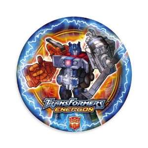    Transformers Energon 7 Dessert Plates   8 Count Toys & Games