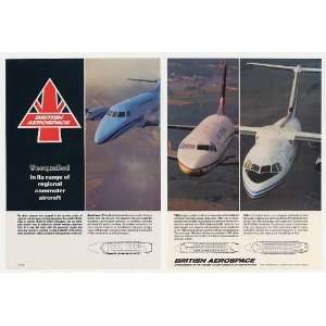   Aerospace Jetstream 31 748 146 Aircraft Print Ad
