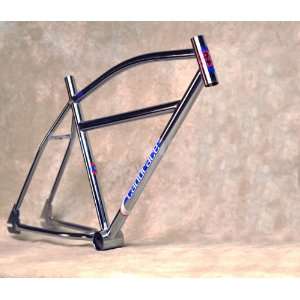   Cruiser Chromoly Bicycle Frame CHROME (FRAME ONLY)