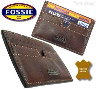 FOSSIL, Kartenmäppchen, Kreditkartenetui, Etui, credit card case