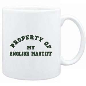   Mug White  PROPERTY OF MY English Mastiff  Dogs
