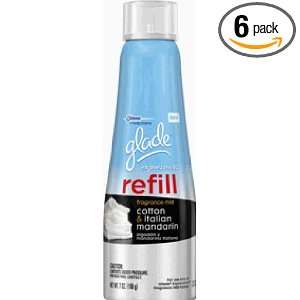 glade Expressions Fragrance Mist Refill, Cotton and Italian Mandarin 