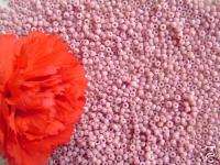 10/0 Old Time French Cheyenne Pink Glass Seed Beads /1 oz  