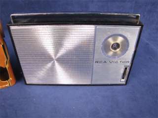 Vintage RCA Victor 1 RG 41 Transistor Radio Orig. Case  