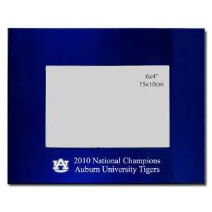  Auburn Tigers 2010 BCS National Champions Navy Blue 6 x 4 