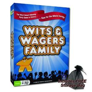  Wits & Wagers Family Plus FREE Storage Bag Toys & Games