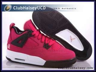 Nike Air Jordan IV (4) Cherry Volt gs cement iii xi Youth7y 7 Women8 