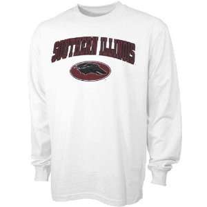 Southern Illinois Salukis White Youth Bare Essentials Long Sleeve T 
