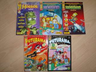 Bart Simpson Horror Show   Futurama Comics in Rheinland Pfalz 