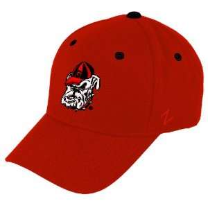 Zephyr Georgia Bulldogs Red Toddler ZFit Hat  Sports 