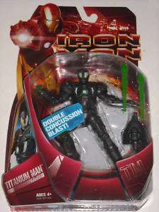 2008 Iron Man Movie 6 Figure Line Titanium Man  