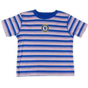 Chelsea FC. Babies Stripe T Shirt   12/18 months  Sports 