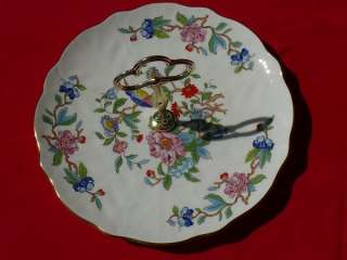 AYNSLEY ENGLAND HANDLED DISH PEMBROKE CANDY PETITE FOUR  