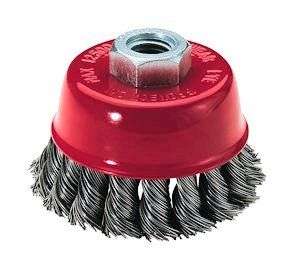 TWISTED WIRE CUP BRUSH 12,500 RPM Debur weld  