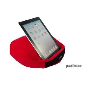  padRelax   iPad Stand, Holder, Cushion, Pillow, Color Red 