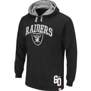  Nfl Oakland Raiders Mens Go Long Thermal Hooded 