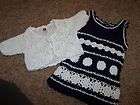  gap mediterranean crochet sweater tank dress 12 18 one day shipping 