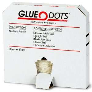 Medium Profile, Medium Tack Dot Shot Pro Glue Dot Rolls  