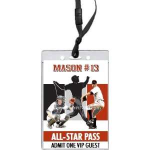  Houston Astros Colored All Star Pass Invitation