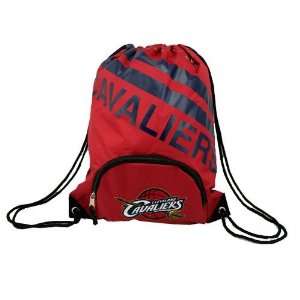 Cleveland Cavaliers Red Team Logo Drawstring Backpack  