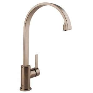  Fontaine Modern Single Handle Kitchen Faucet, Stainless 