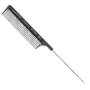  Luxor Pro Graphite Fine Tooth with Metal Tail Comb Beauty