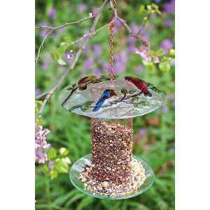  Trio of Birds Column Bird Feeder Patio, Lawn & Garden