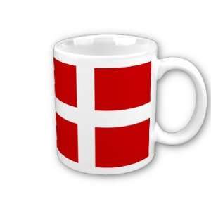 Denmark Flag Coffee Cup