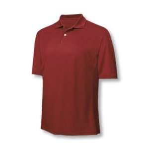   Pique Golf Polo Shirt   University Red   915956