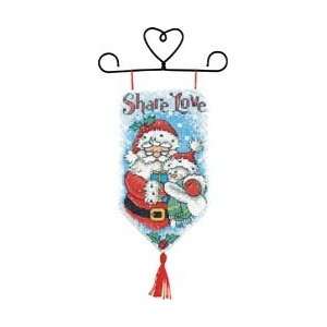  Dimensions Share Love Mini Banner Counted Cross Stitch Kit 