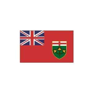  Ontario   Canada   Flag 3 x 5 feet Polyester Patio, Lawn 