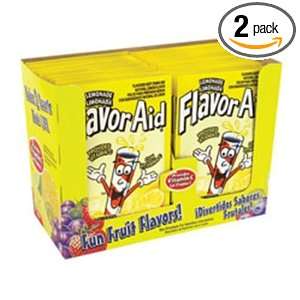 Flavor Aid Drink Mix, Lemonade, 48 Count (Pack of 2)  