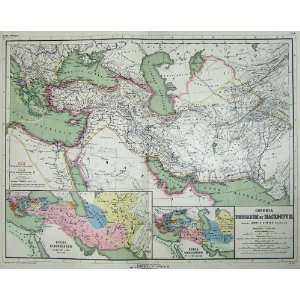   Maps C1895 Persia Macedon Arabia Greece Cyprus
