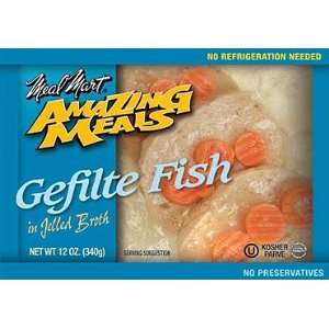 Meal Mart, Gefilte Fish In Jlld Broth Po, 12 Ounce (12 Pack)  